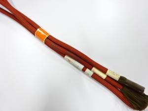 未使用品　正絹　撚り房　手組帯締め